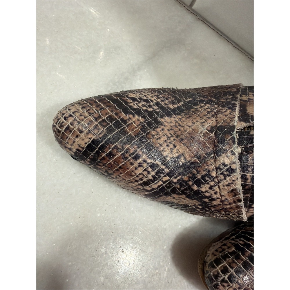FREEBIRD Joey‎ Snake Print Bootie SZ 10 - Picture 6 of 16